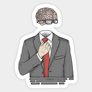 mr.Brain Sticker